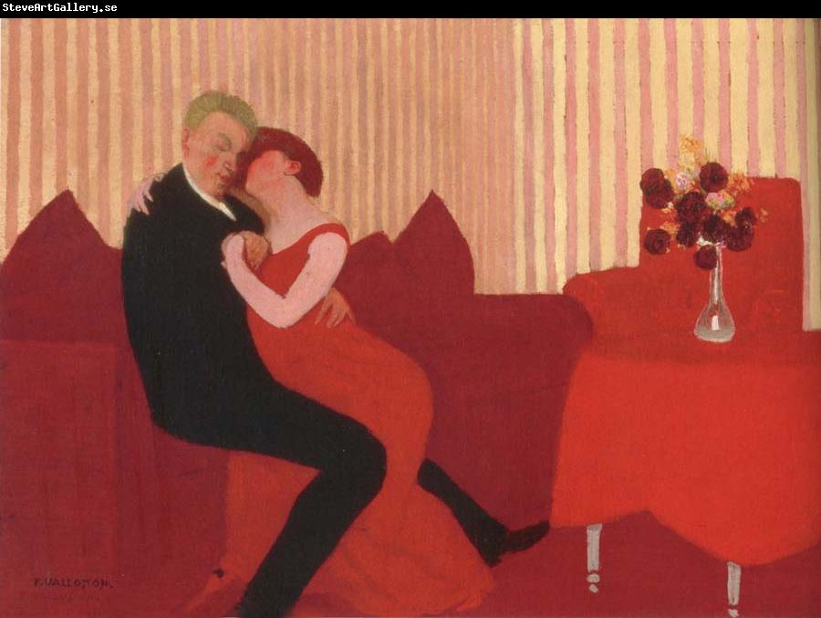 Felix Vallotton The Lie